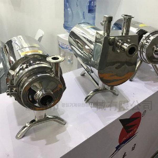 원심 모터 펌프 스테인레스 주류 이송 식품용 수중 1T-10M 0.37KW-380V-304 - 상세 이미지 4
