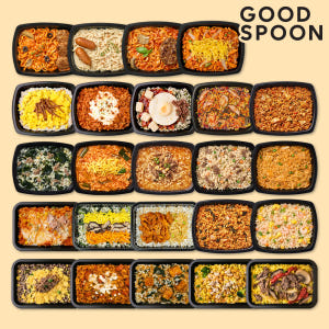 굿스푼 한달 식단 도시락 24종 24팩 정기배송 구독 단백질 밥 반찬 간... 맛있게 먹은 솔직 후기 - 상품 이미지 1