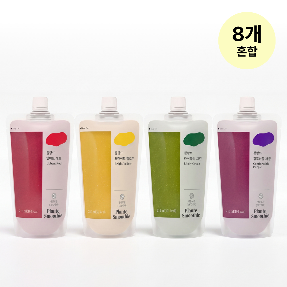 쁠랑뜨 클렌즈 스무디 오리지널 혼합, 230ml, 8개 - 상품 이미지