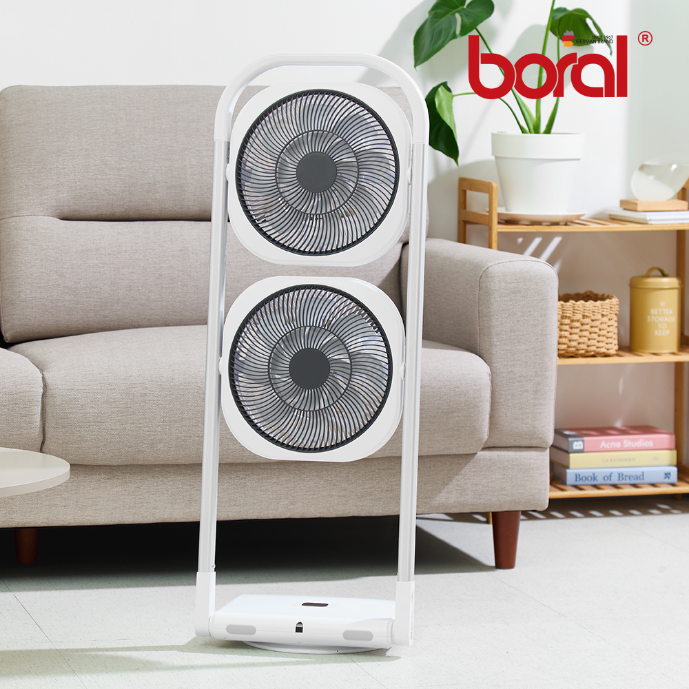 [TV홈쇼핑] 보랄 더 데일리 듀얼 헤드 BLDC 접이식 선풍기 BR-DH220F 이미지 8