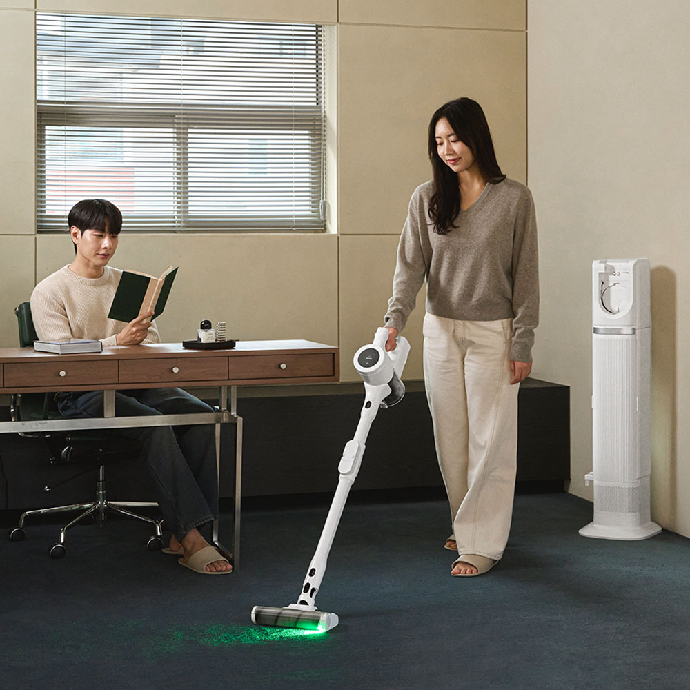 아이닉 무선청소기 맥스제로 i90 2.0 자동 먼지비움 오토클린 상품 이미지