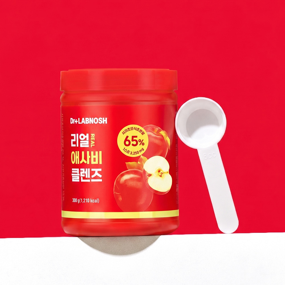 닥터랩노쉬 리얼 애사비 클렌즈 파우더  2개월분 300g, 1개 - 상품 이미지