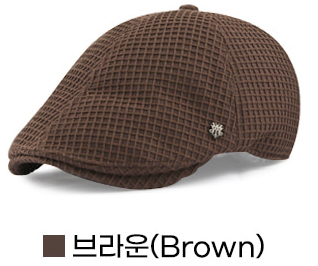 트리멕스 여름 와플 남성 헌팅캡 중년 신사 도리구찌 플랫캡 - 상세 이미지 5