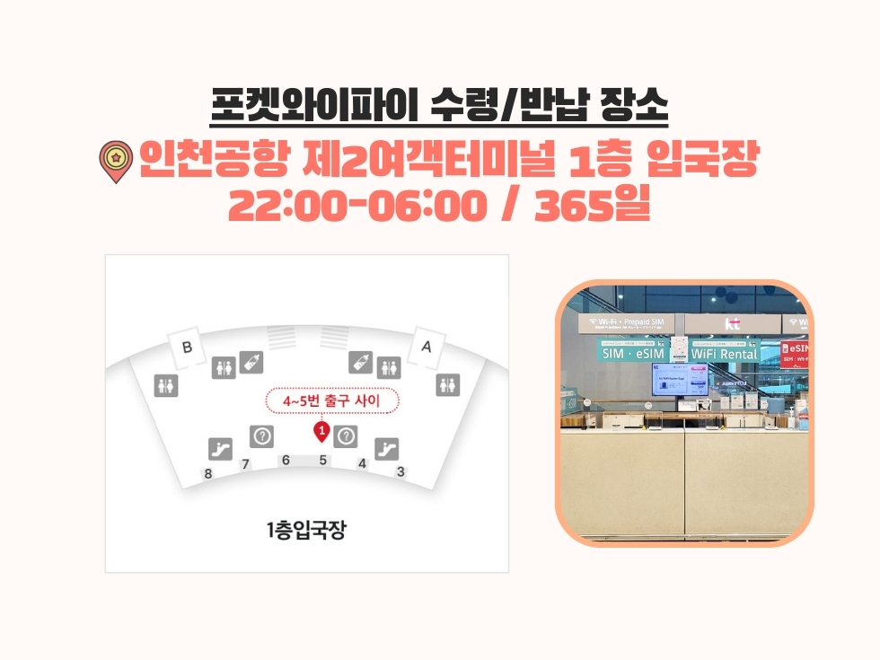 일본 무제한 데이터 KT 포켓 와이파이 이미지 6