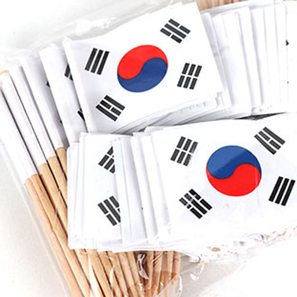 애국심고취삼일절행사 창의체험활동초등저학년미니태극기 미술교육광복절행사태극기깃발 20p - 상세 이미지 3