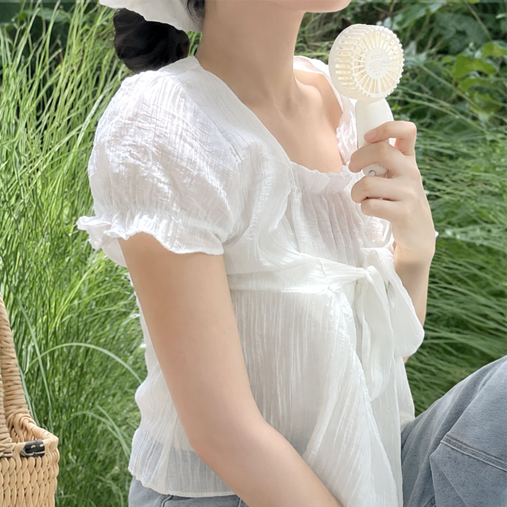 [1+1] 부이 컬러 미니 키링 손선풍기 휴대용 경량 핸디팬 - 상세 이미지 3