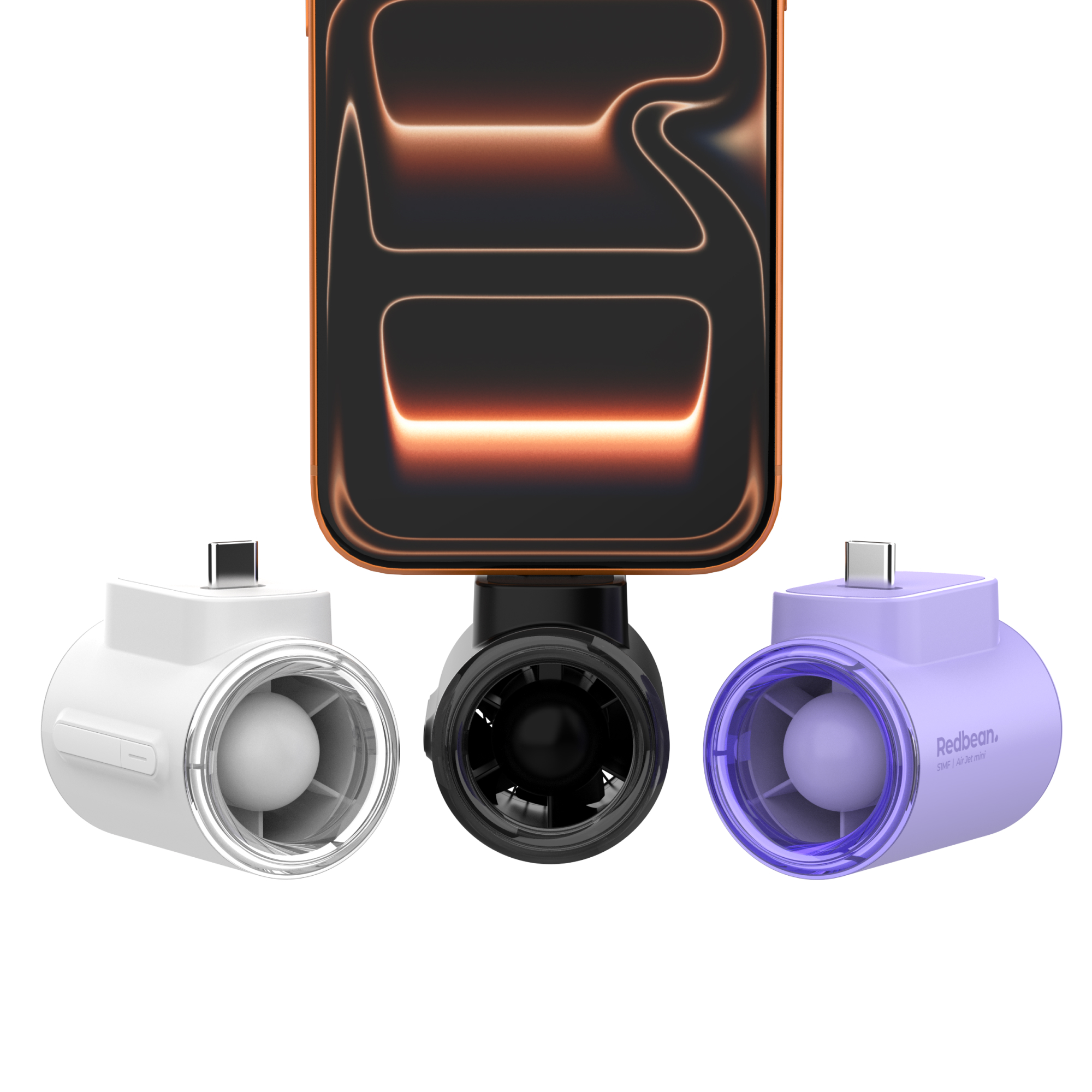 레드빈 USB-C 폰풍기 스마트폰 직결 손풍기 휴대용 선풍기 미니 손풍기 핸디 손선풍기 - 상세 이미지 4
