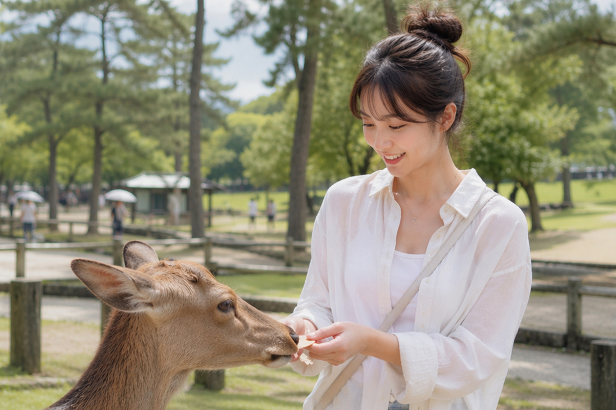 [무료 감성 사진] 오사카 출발 1일 나라 교토 버스투어 (니시키시장 청수사 아라시야마) 아이트립 - 상세 이미지 2
