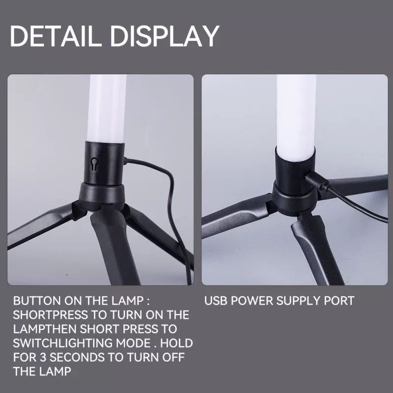 LED 플로어램프 RGB 리모컨 코너 조명 5W 비전기식-원격 제어 버전 5W - 상세 이미지 5