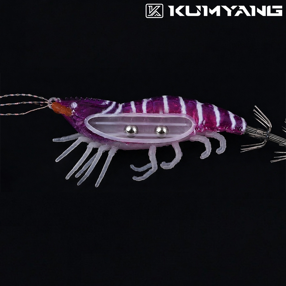 금양 레이더 에기 리얼새우 60mm 수평 한치 갑오징어 쭈꾸미 문어 UV 야광 - 상세 이미지 5