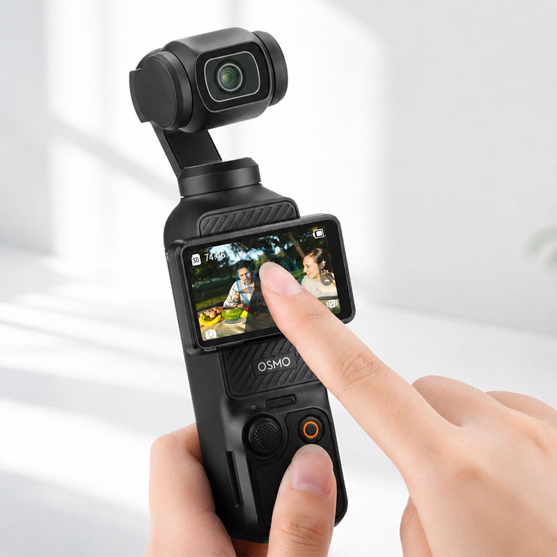DJI 오즈모 포켓4 3 호환 강화유리 액정 보호필름 2p 1세트 가이드툴 포함 - 상세 이미지 2