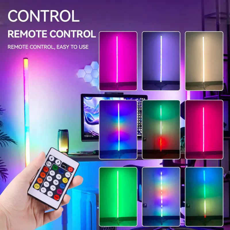 LED 플로어램프 RGB 리모컨 코너 조명 5W 비전기식-원격 제어 버전 5W - 상세 이미지 3