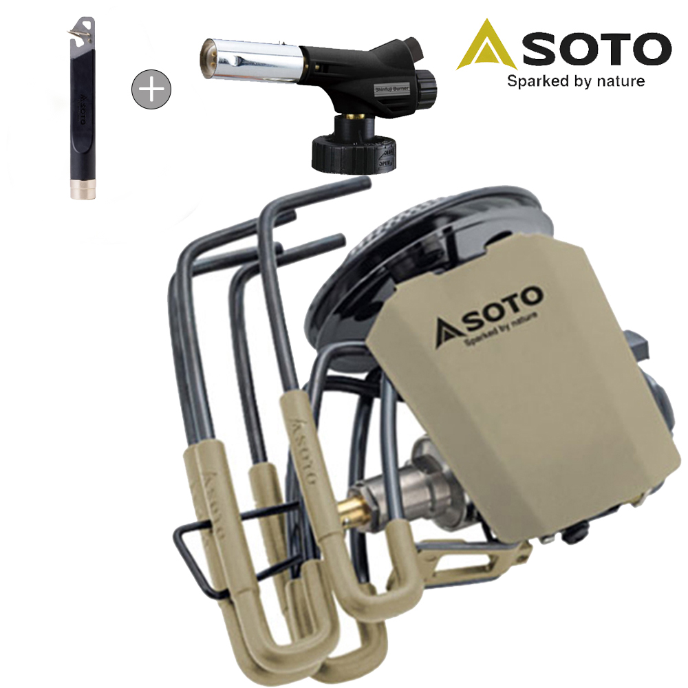 SOTO 340 DY 소토 레귤레이터 캠핑스토브 부탄가스버너 탄 이미지 6