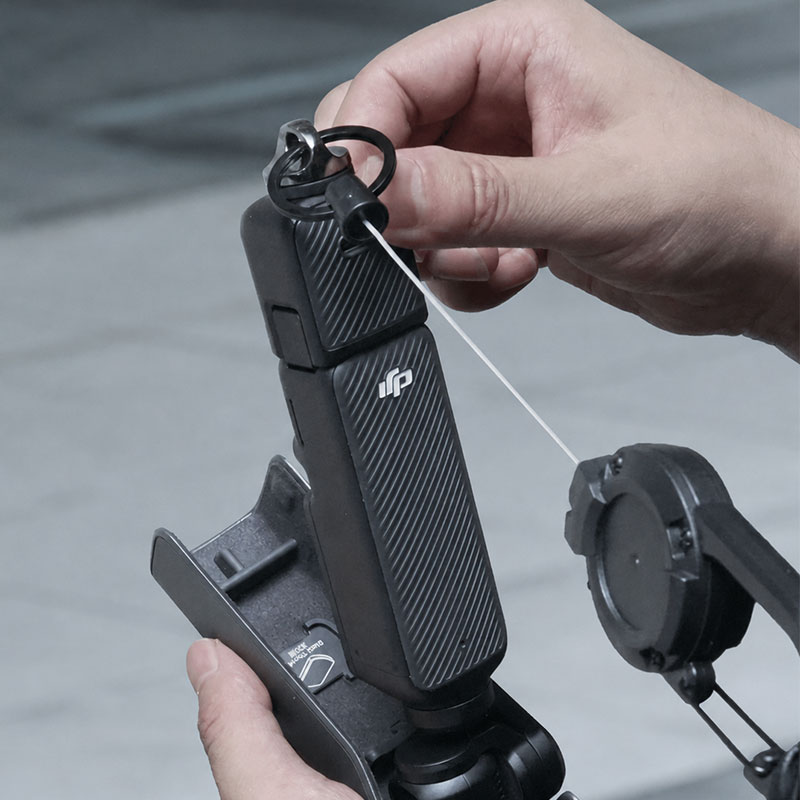 DJI 오즈모포켓4 액션캠 스마트폰 스트랩 카라비너 분실방지 후크 여행용 - 상세 이미지 2
