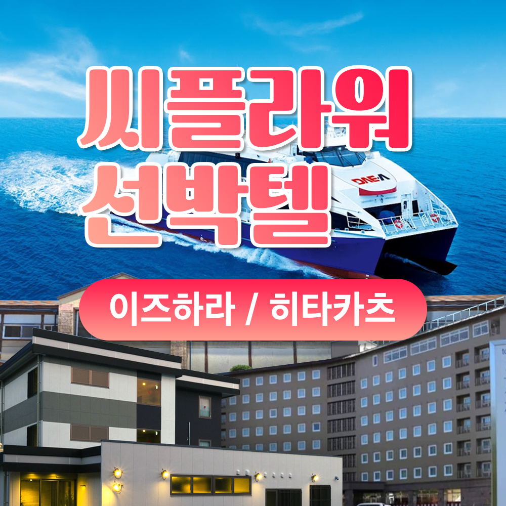 일본 대마도 배편 선박텔 1박2일 쓰시마링크호 씨플라워호 예약 부산출발 대마도선박 호텔 - 상세 이미지 2