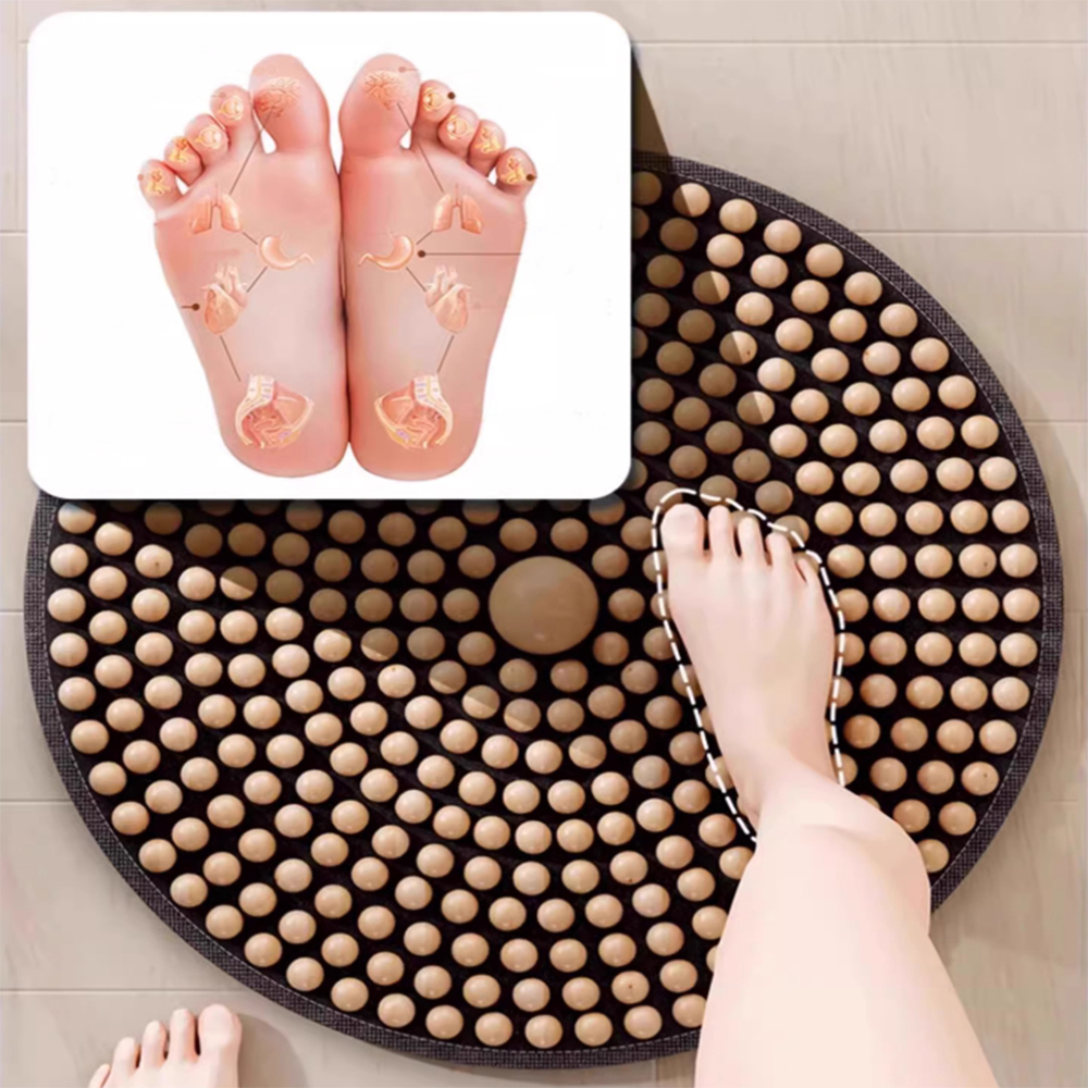 원목 발지압매트 발바닥 발지압판 발마사지기 - 상세 이미지 2