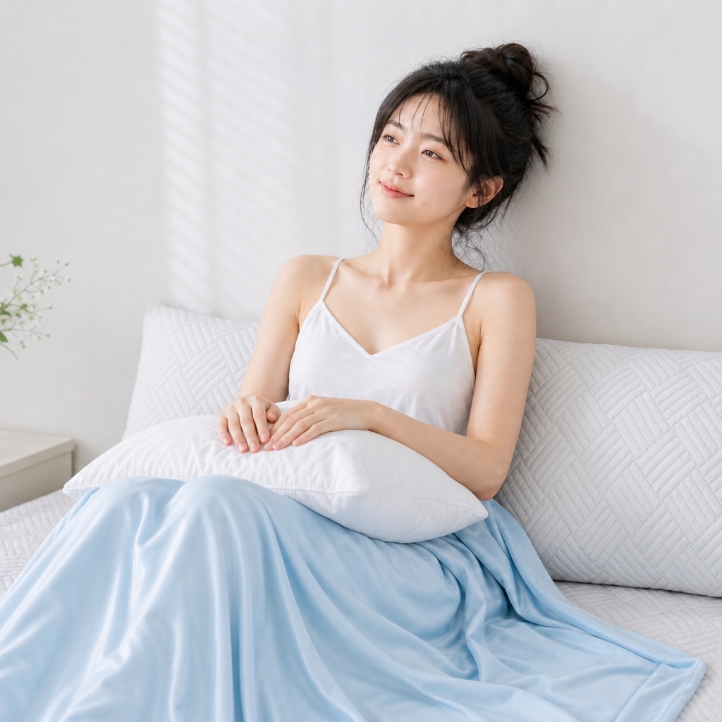 급속 시원한 쿨링 냉감베개커버 여름 5070 쿨베개 - 상세 이미지 4