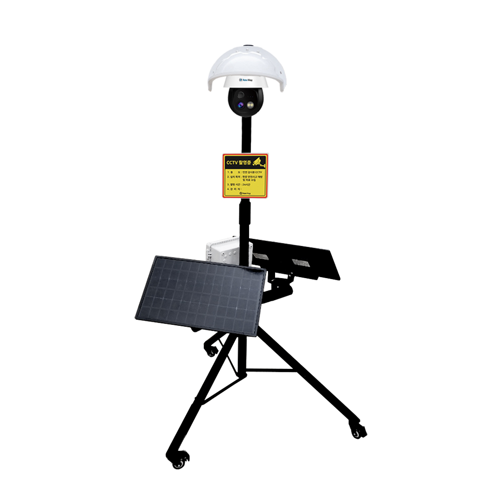 글로벌아이넷 로보뷰 S10-24W Ai Wi-Fi 상시녹화 이동식 세트 AOV CCTV - 상품 이미지