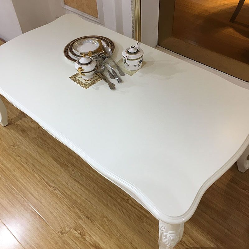 원목 거실 테이블 엔틱 사각 티테이블 유럽풍 인테리어 테이블 1 65x65x60CM - 상세 이미지 4
