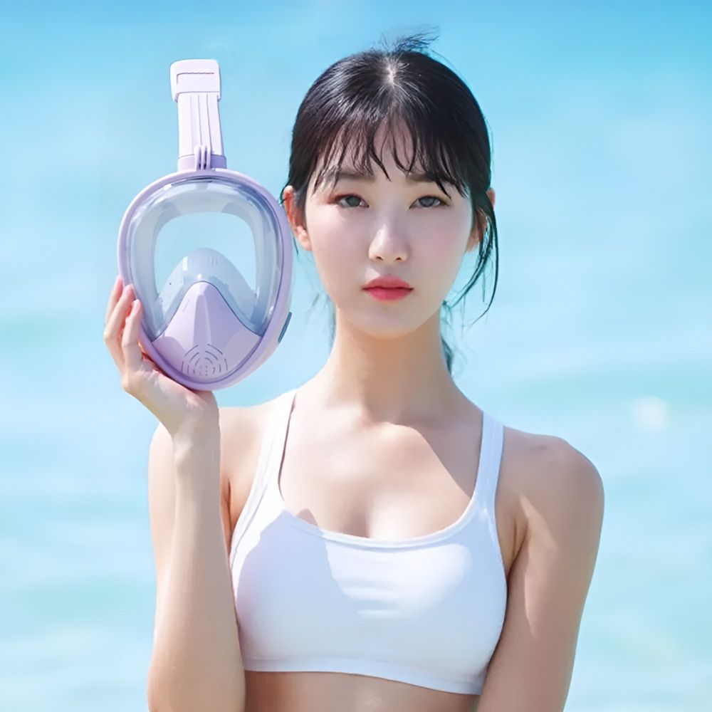 잠수 물안경 바다 스노쿨링 풀 안면 마스크 휴양지 물놀이 - 상세 이미지 3