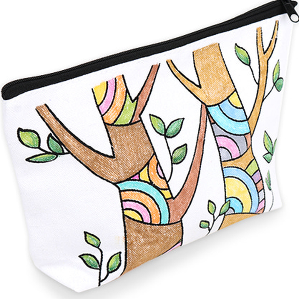 가이드라인컬러링색칠활동패브릭백 밑그림인쇄미술체험천가방 아트트리패브릭아트에코백 - 상세 이미지 2