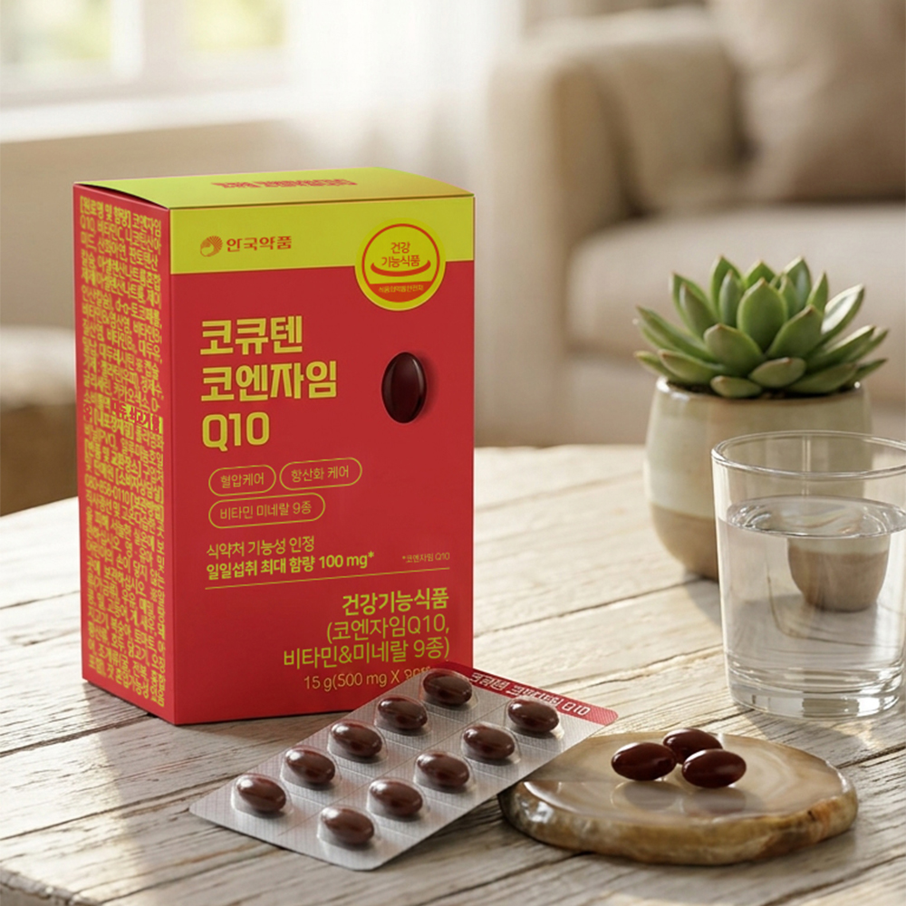 안국약품 코큐텐 코엔자임 Q10 30캡슐, 3개 - 상세 이미지 2