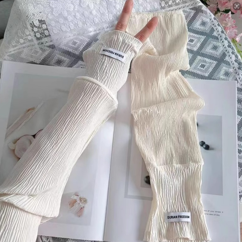 1+1 헐렁한팔토시 루즈핏 여름 골프 런닝 운전 예쁜 팔토시 가리개 암슬리브 상품 이미지