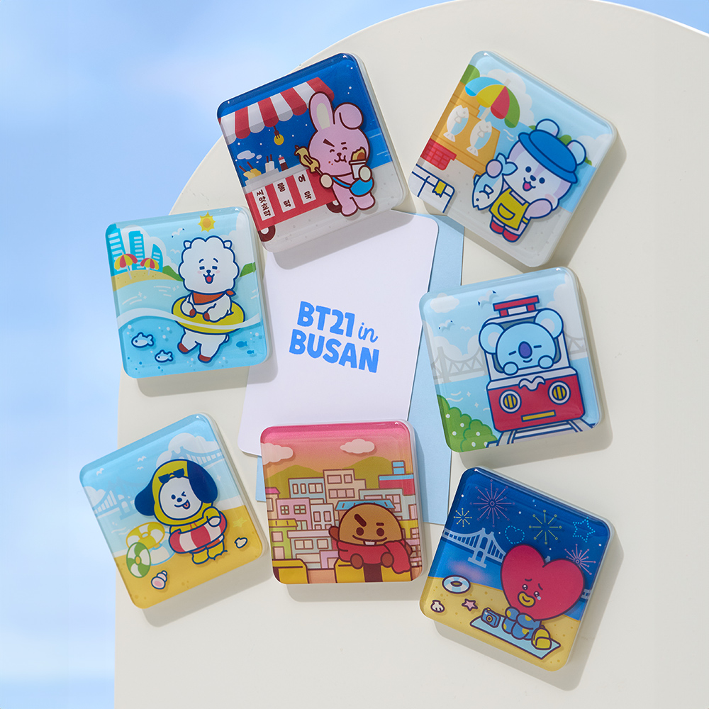 BT21 부산 마그넷