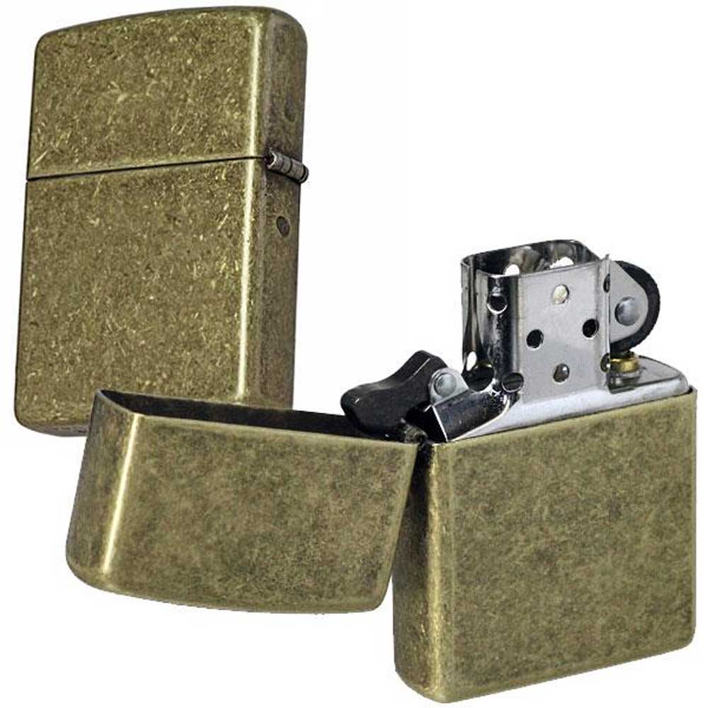 지포 라이터 정품 Zippo 앤틱브라스 201FB 이미지