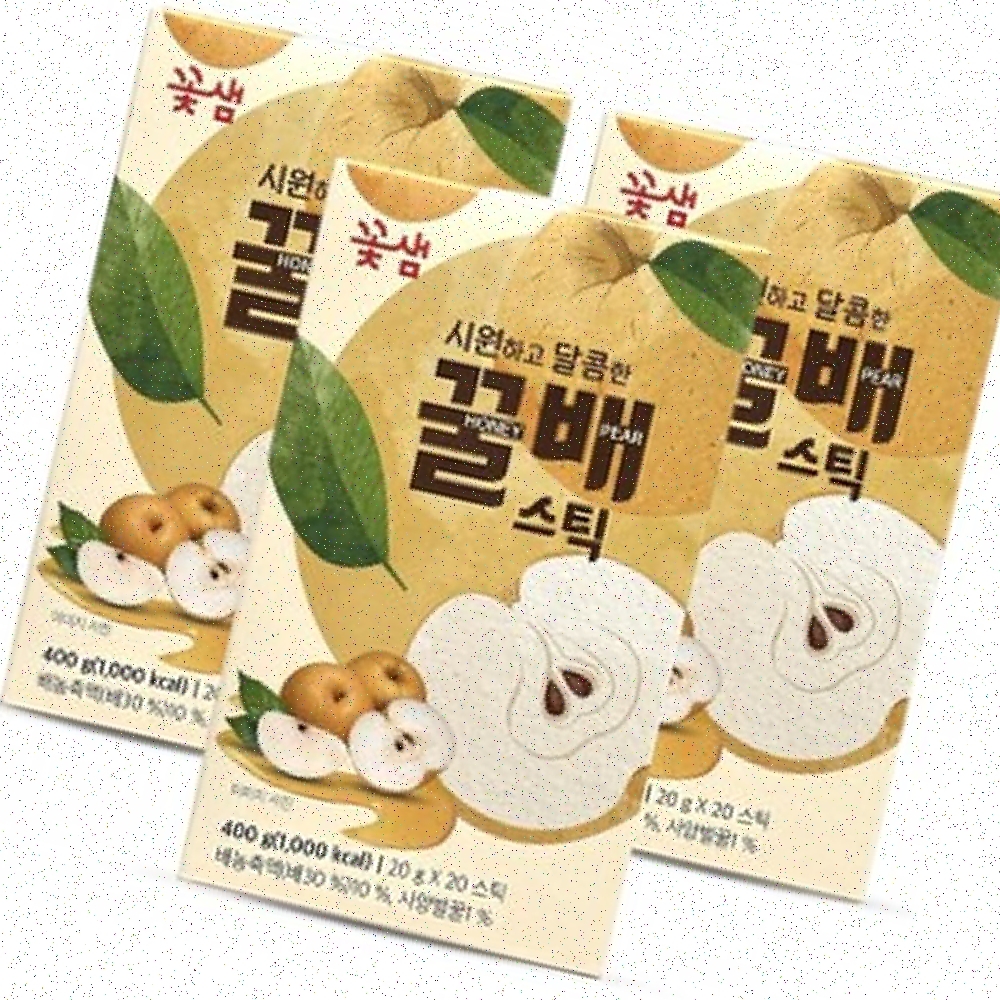 꿀배음료 배음료 홈카페 가족간식 갈증해소 배농축액 달콤한맛 액상스틱 - 상품 이미지