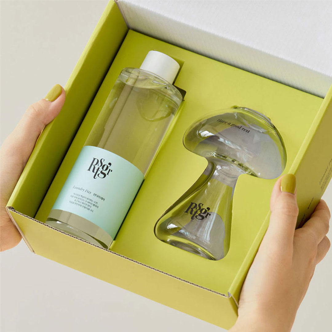 레스팅거 머쉬룸 오브제 디퓨저 집들이 백화점 선물 방향제 런더리데이, 260ml, 1개 제품 이미지