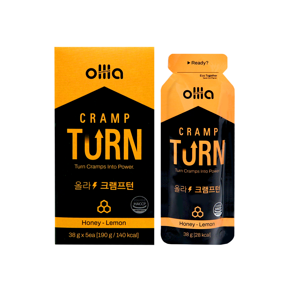 올라 크램프턴 근육경련 쥐 방지 예방 러닝 에너지젤 마라톤 파워젤 - 상세 이미지 2