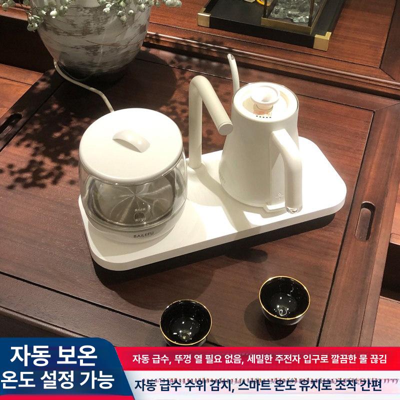 전기 드립포트 자동급수 구스넥 커피포트 자동 급수기+주전자 소독 - 상세 이미지 4