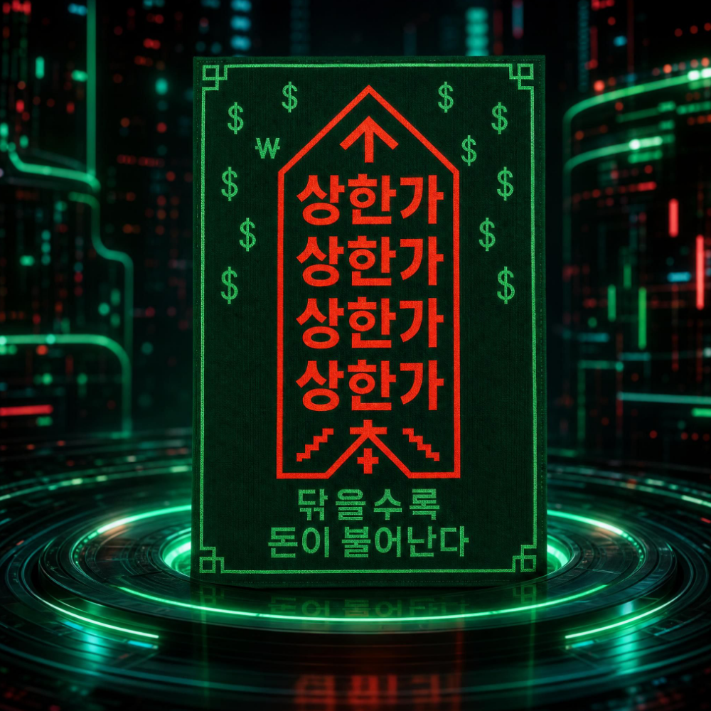 블루골드 루이 닦는 행운부적 극세사 김서림방지 안경닦이 습기제거 안경천 대박기원 재물운 선물 - 상품 이미지