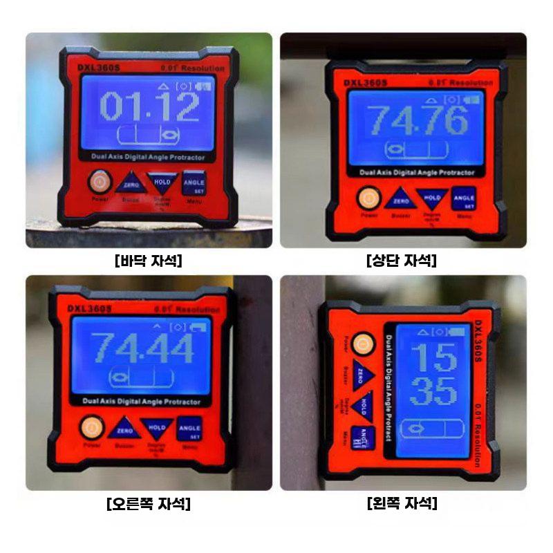 디지털 경사계 계량기 휴대용 전자 건설 기계 토목 - 상세 이미지 3