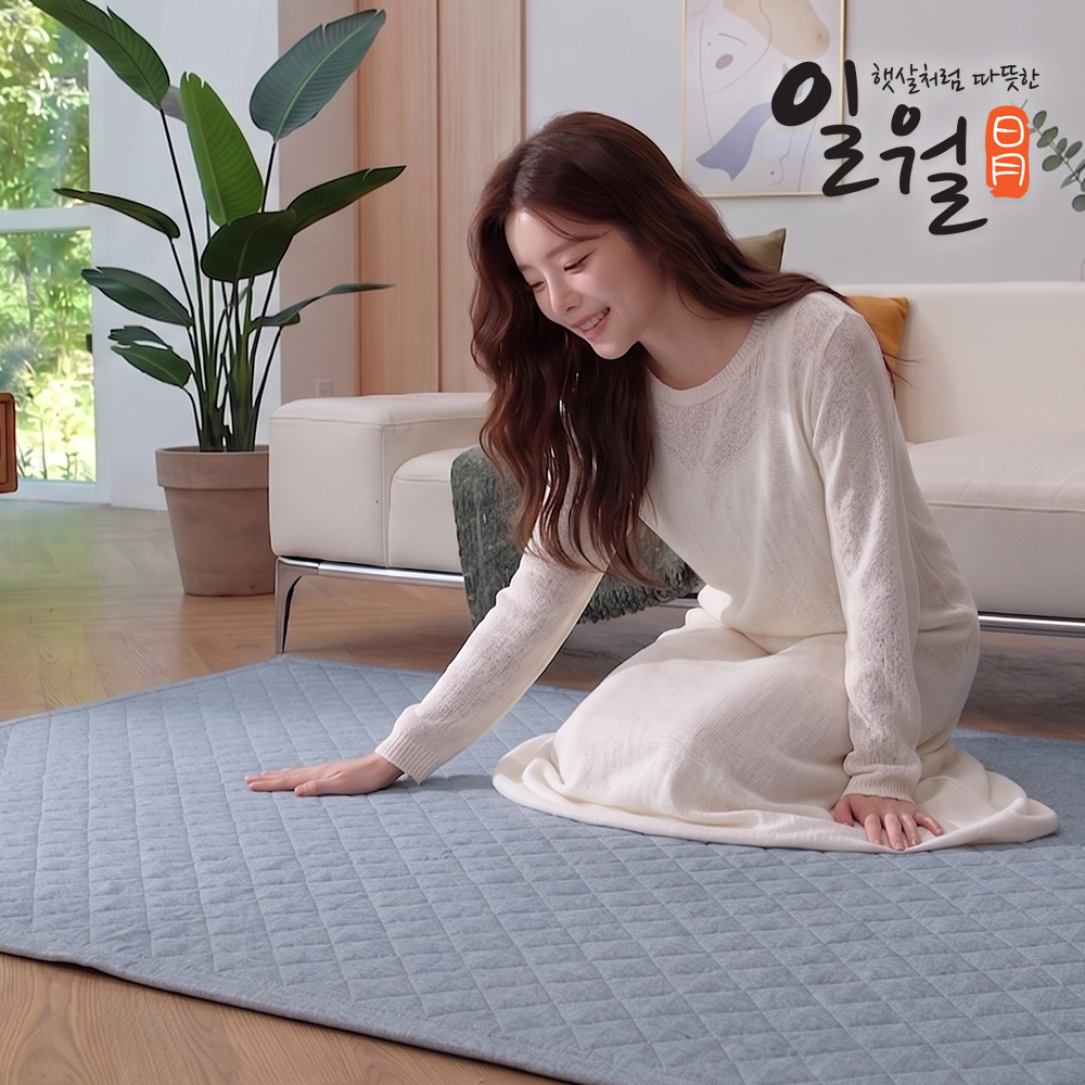 2025년형 일월 전기매트 텐셀그레이 워셔블 탄소 카본매트 전기요 싱글 - 상세 이미지 3