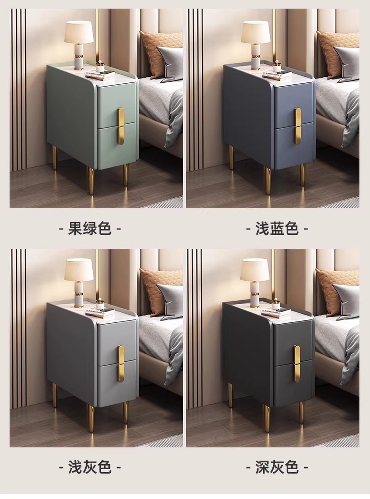 틈새 수납장 다용도 폭좁은 슬림 협탁 서랍장 선반 20x40x50 - 상세 이미지 5
