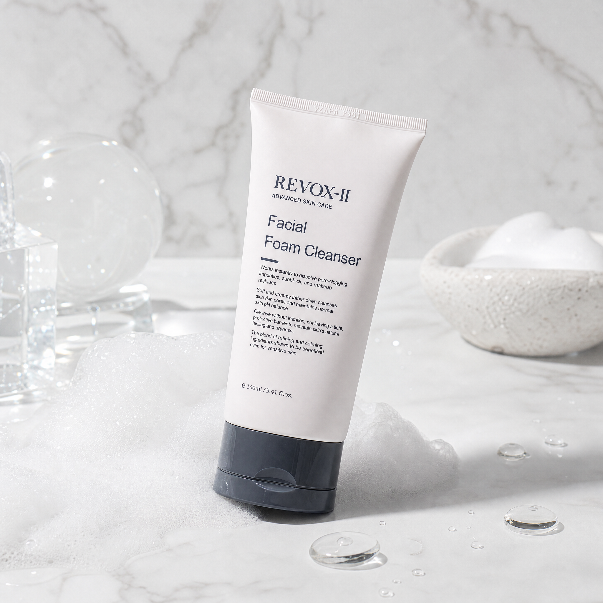 포셀 리복스투 모공 노폐물 블랙헤드 저자극 세안 바디워시 폼 클렌저 160ml 이미지 6