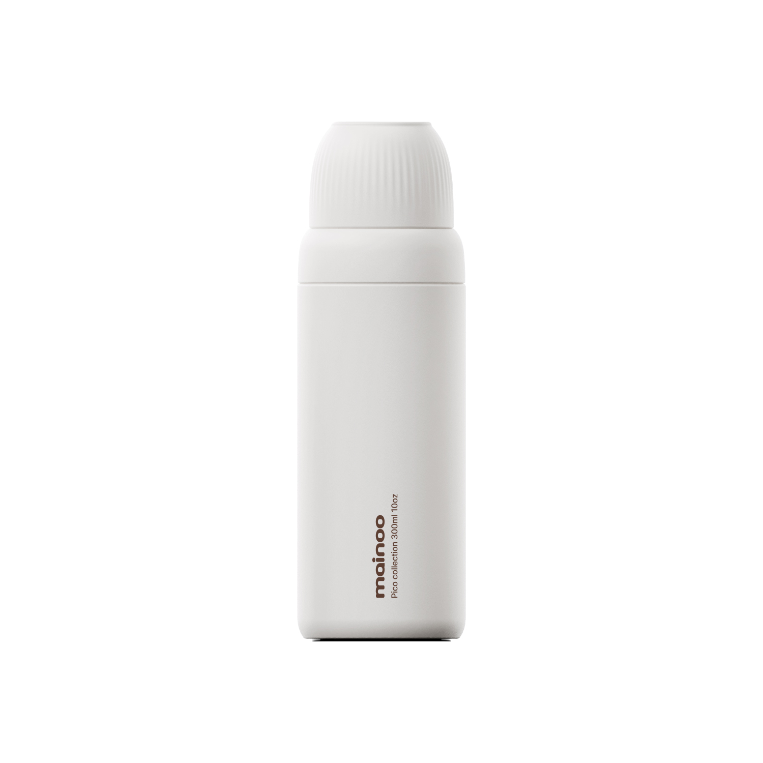 마이누 피코 16시간 보온 듀얼음용 가벼운 미니 텀블러 300ml, 플로럴화이트 - 상품 이미지