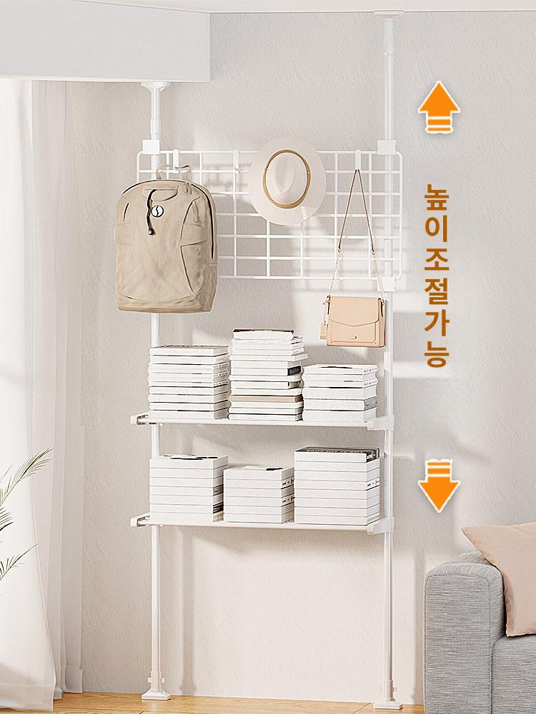 인테리어 파티션 사다리 공간분리 가벽 사무실 선반 3단 책장 208-250x40 - 상세 이미지 3