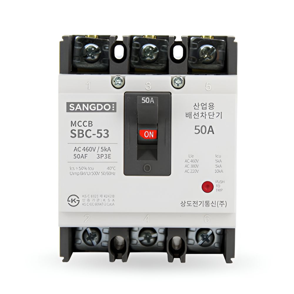 상도일렉트릭 SBC-53 3P 20A 배선용 전기 차단기 MCCB - 상품 이미지