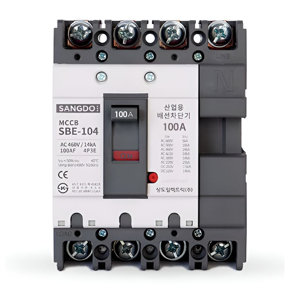 상도일렉트릭 SBE-104 배선용 전기 차단기 4P 20A MCCB - 상품 이미지