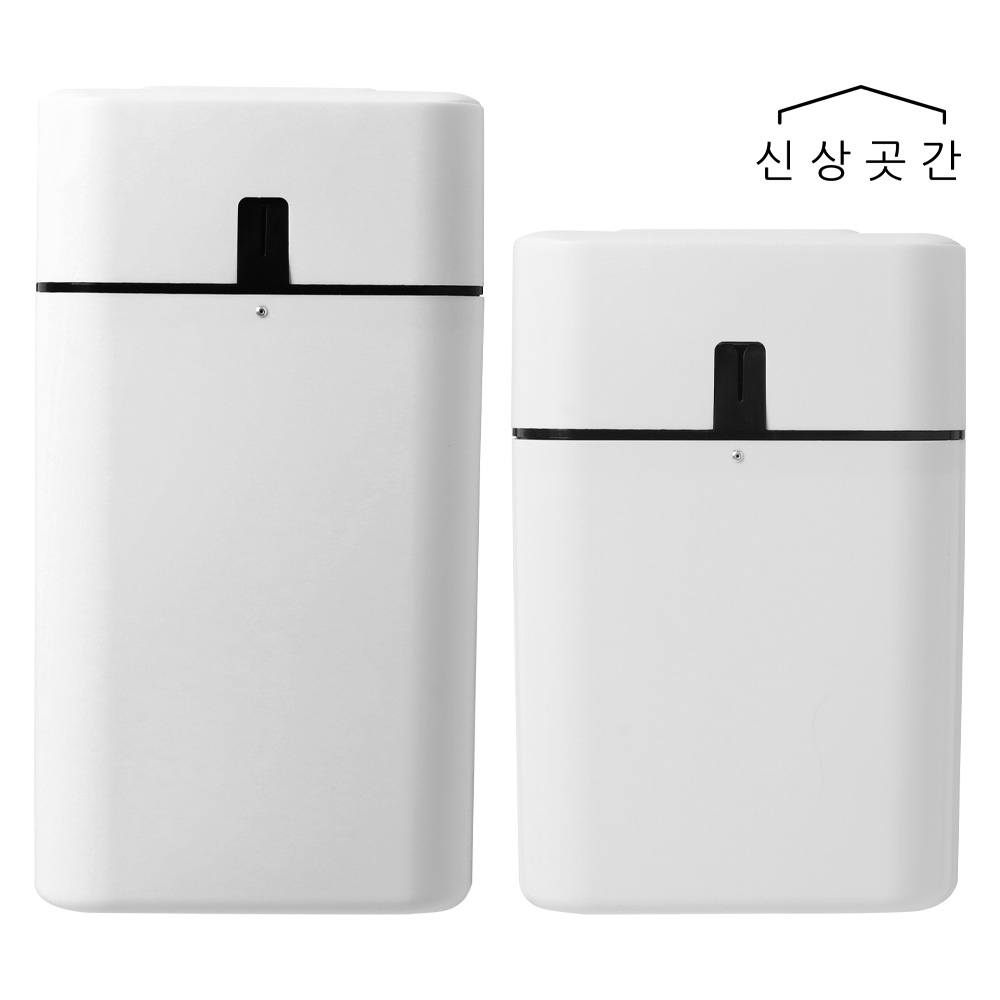 봉투 자동설치&밀봉 살균 자동쓰레기통 스마트 센서휴지통 기저귀 냄새차단 쓰레기통20L 호환 이미지 6
