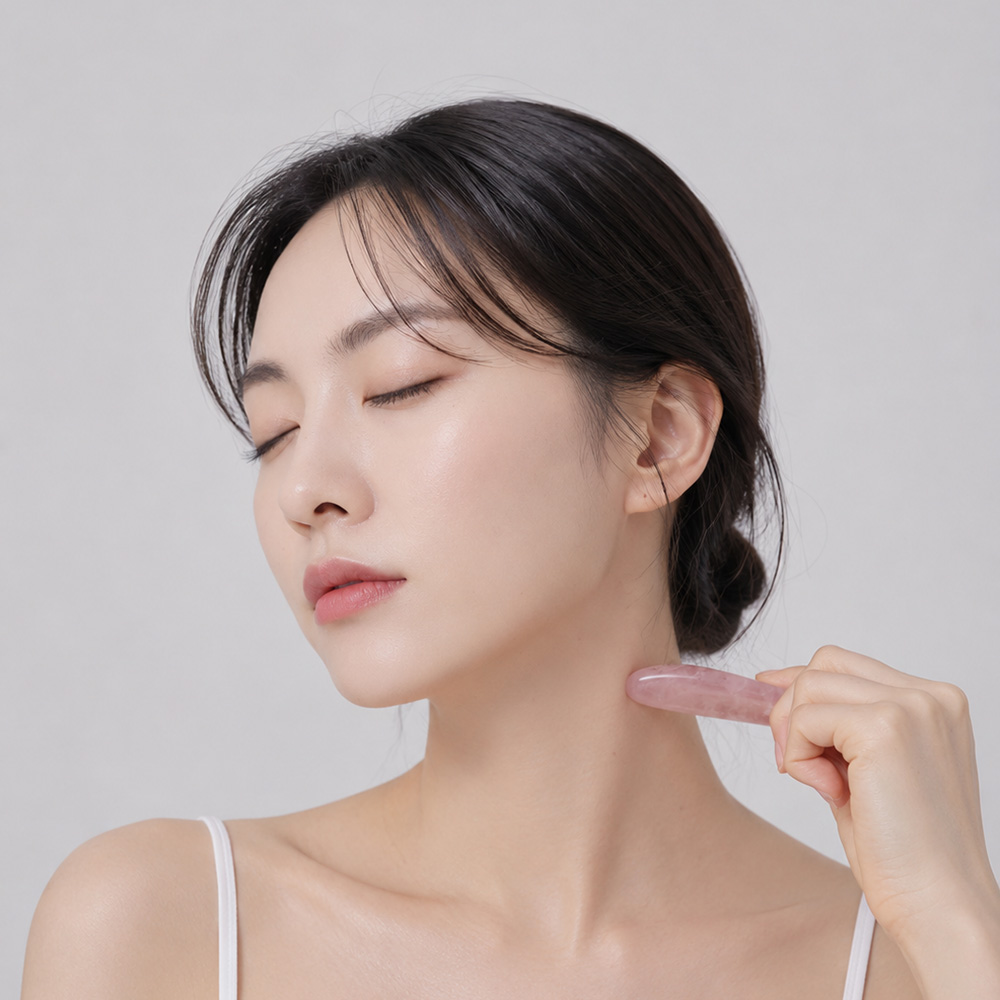 플림 하트멀티괄사 얼굴 두피 바디 괄사 마사지기 림프순환마사지 이미지 7