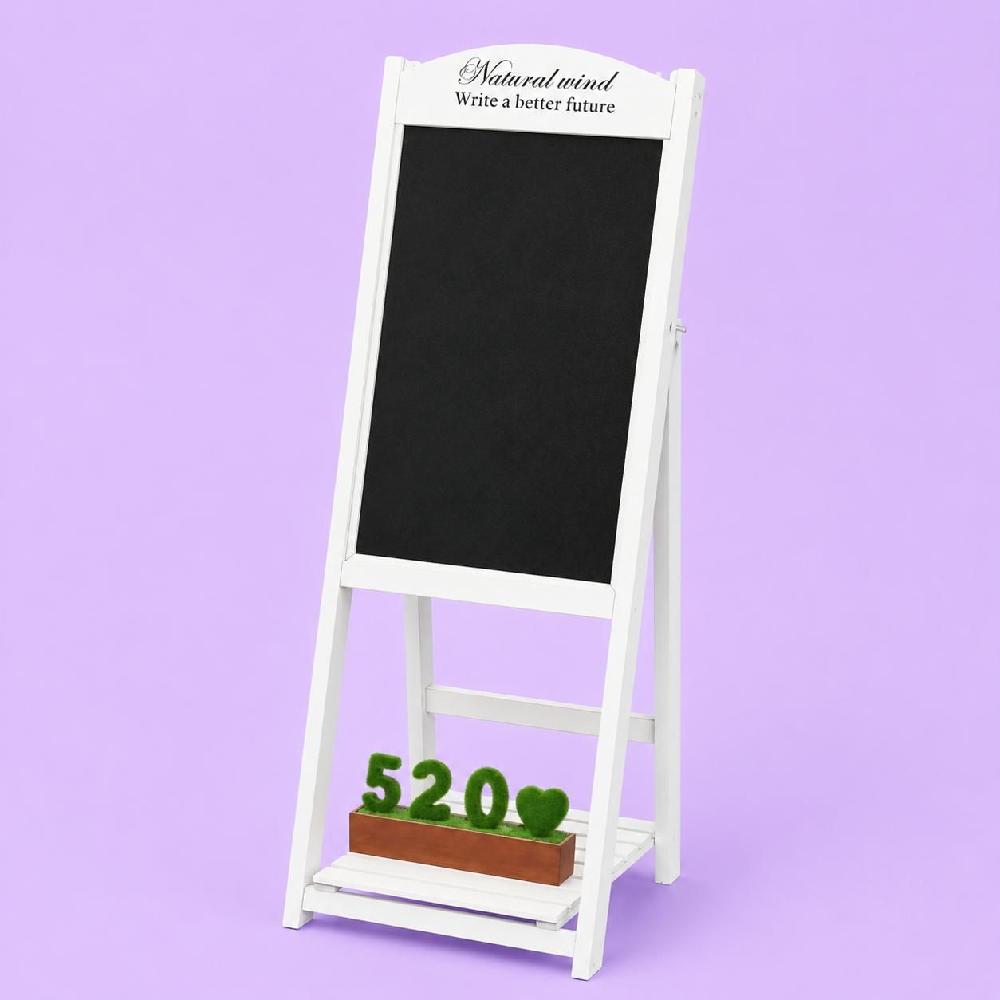 매장 카페 입간판 식당 빈티지 진열대 디스플레이 스탠드 갈색 43 x118cm - 상품 이미지