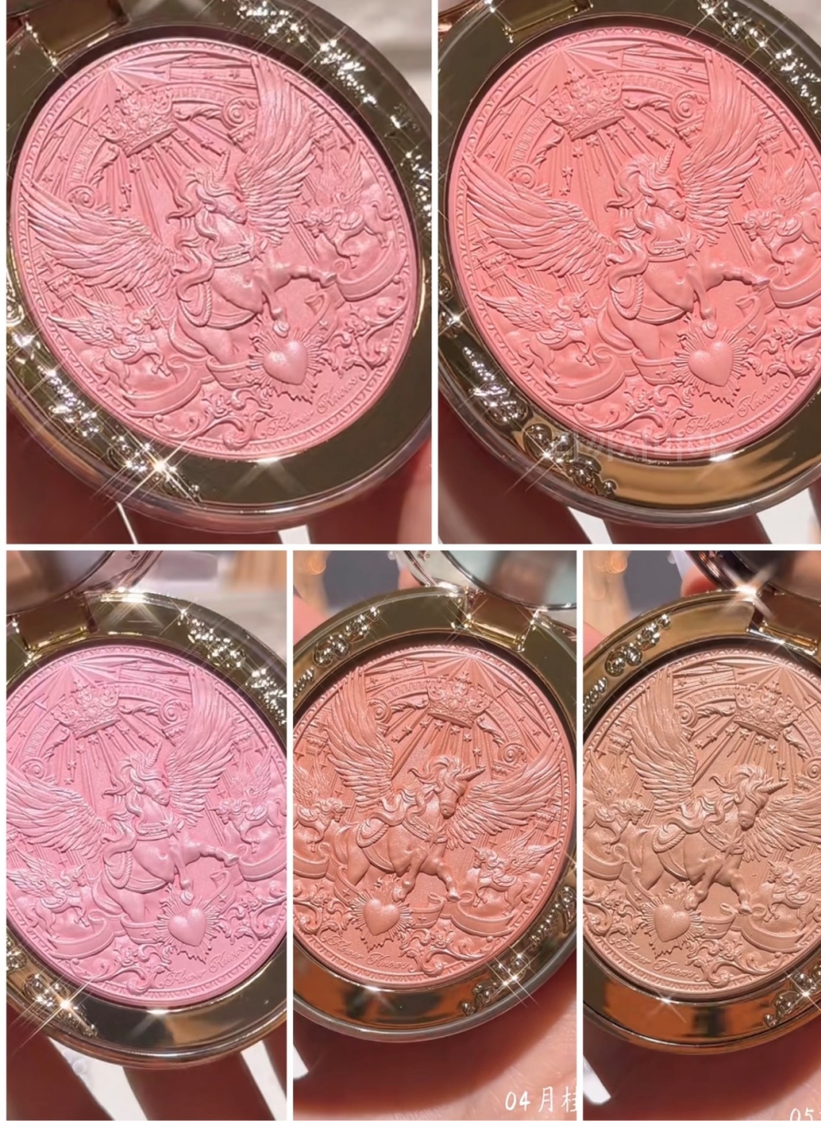 플라워노즈 블러셔 나이트 유니콘 블러쉬 flowerknows 이미지 6