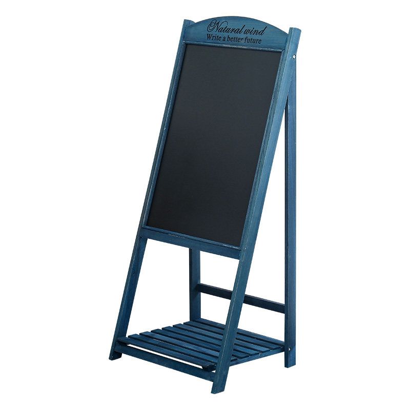 매장 카페 입간판 식당 빈티지 진열대 디스플레이 스탠드 갈색 43 x118cm 이미지 8