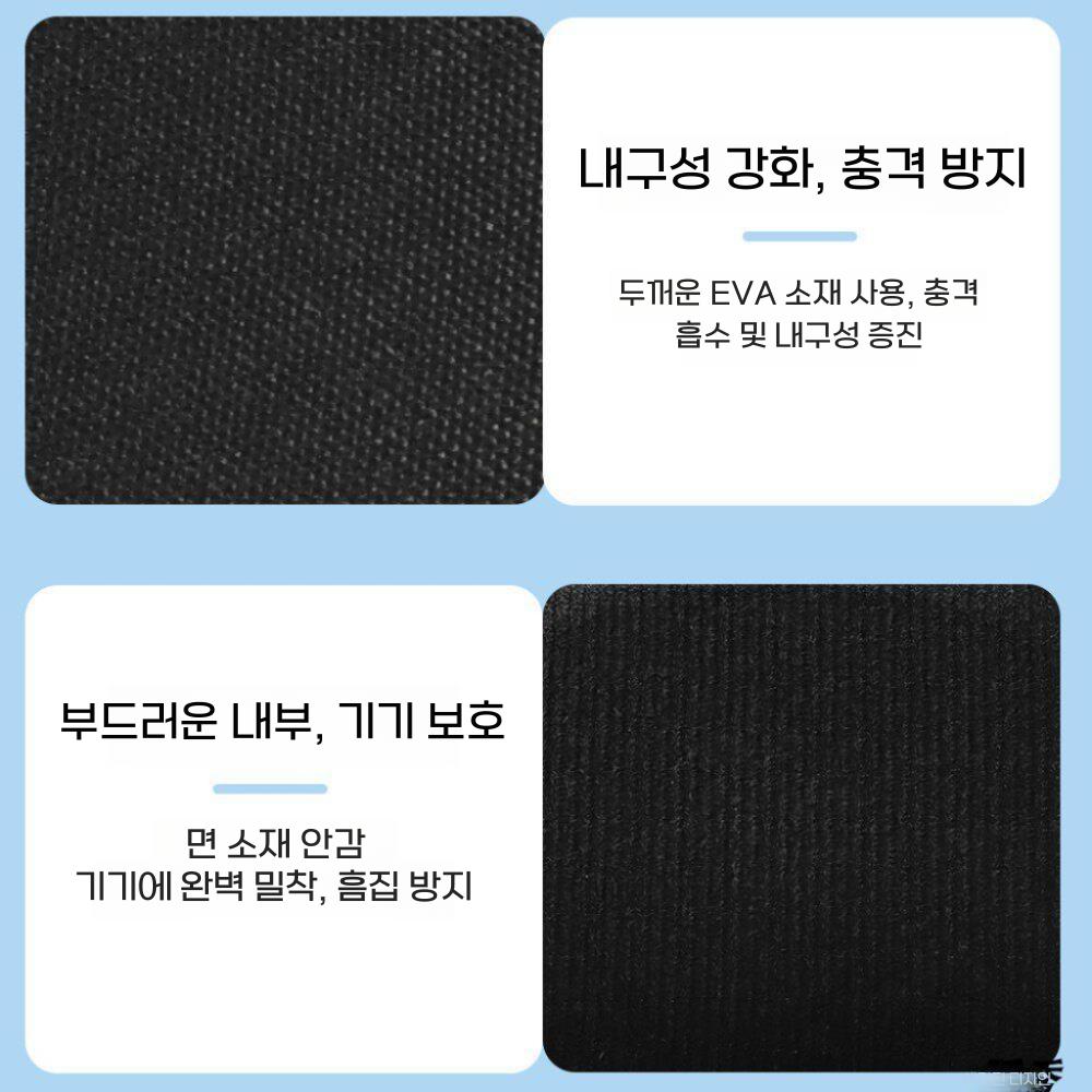 사운드코어 스페이스2 헤드폰 보호 커버 헤드빔 이어캡 교체 슬리브 실리콘 케이스 EVA 보관 가방 - 상세 이미지 2