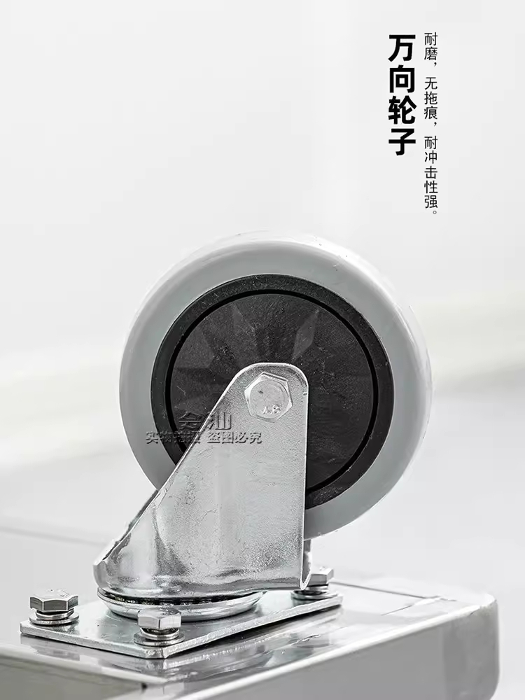 스텐 대차 접이식 중량물 식당 물류 운반 핸드카 수레 B형 이미지 6