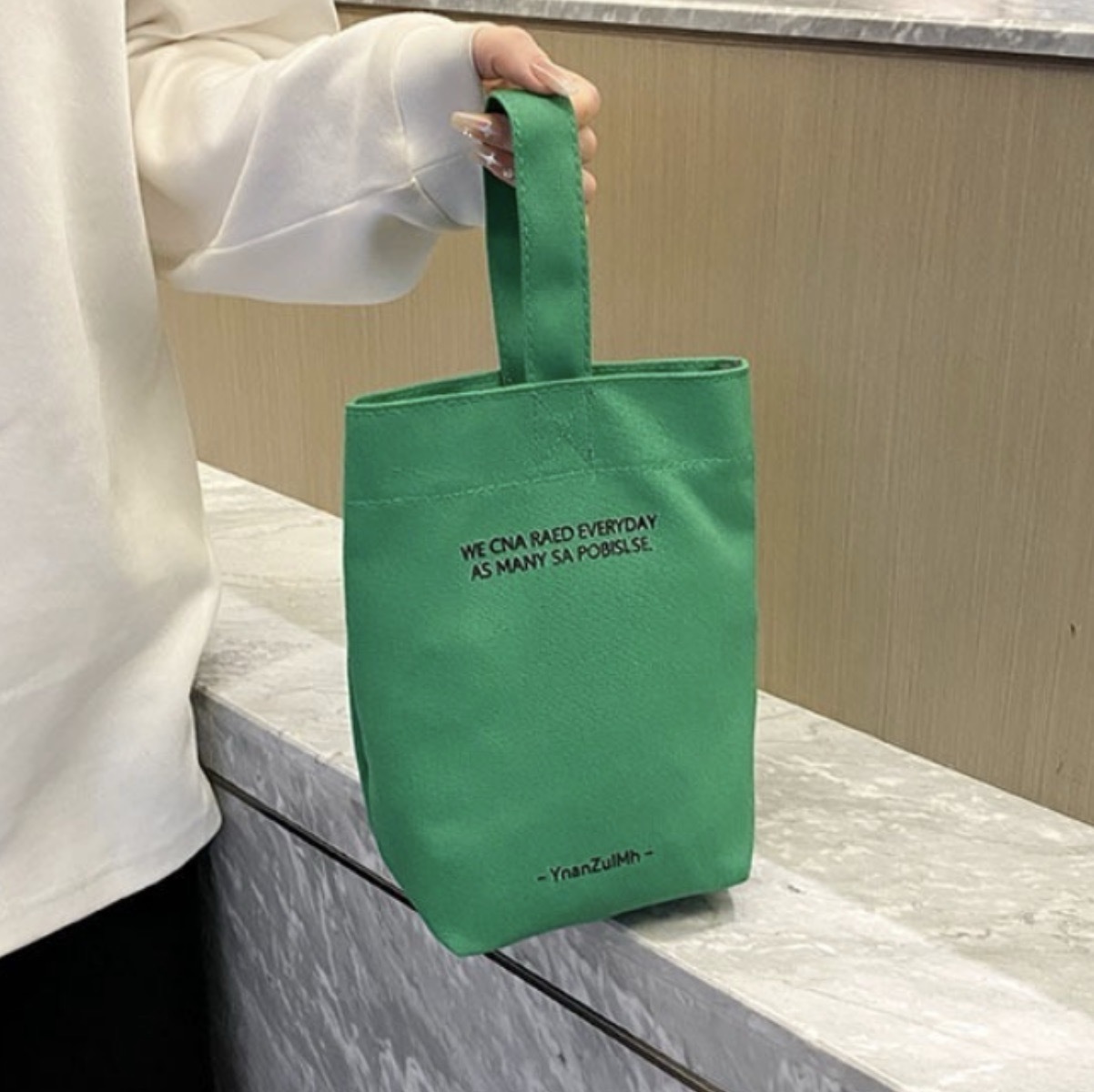 미니에코백 손목토트백 손목가방 - 상품 이미지